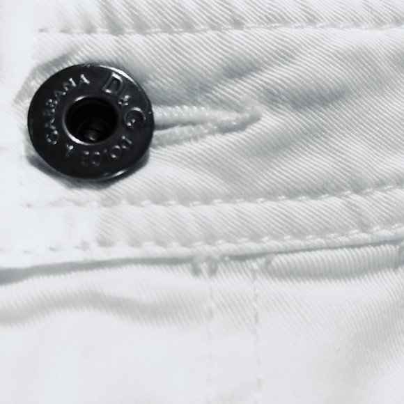 White Capri Jeans - Picture 6 of 10